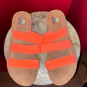 Girls Hot. Pink Sandals